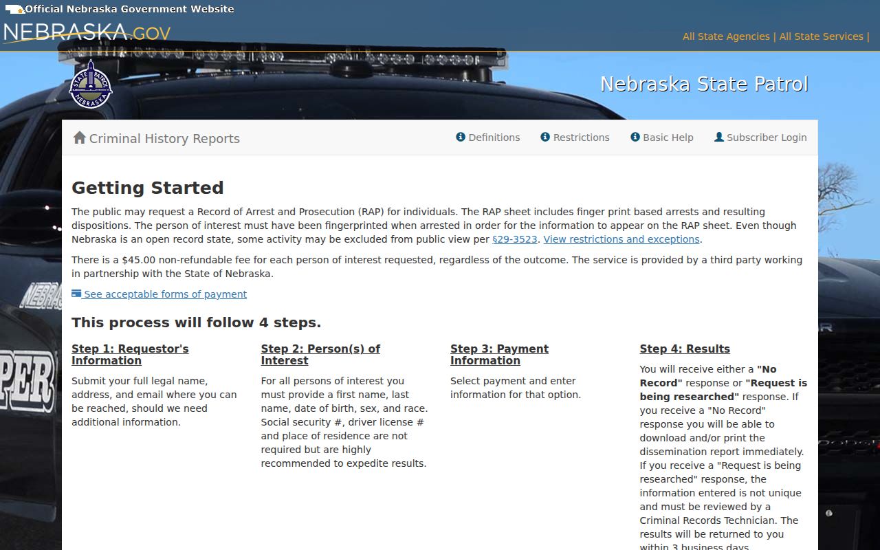 Thomas County active warrants State Patrol portal source