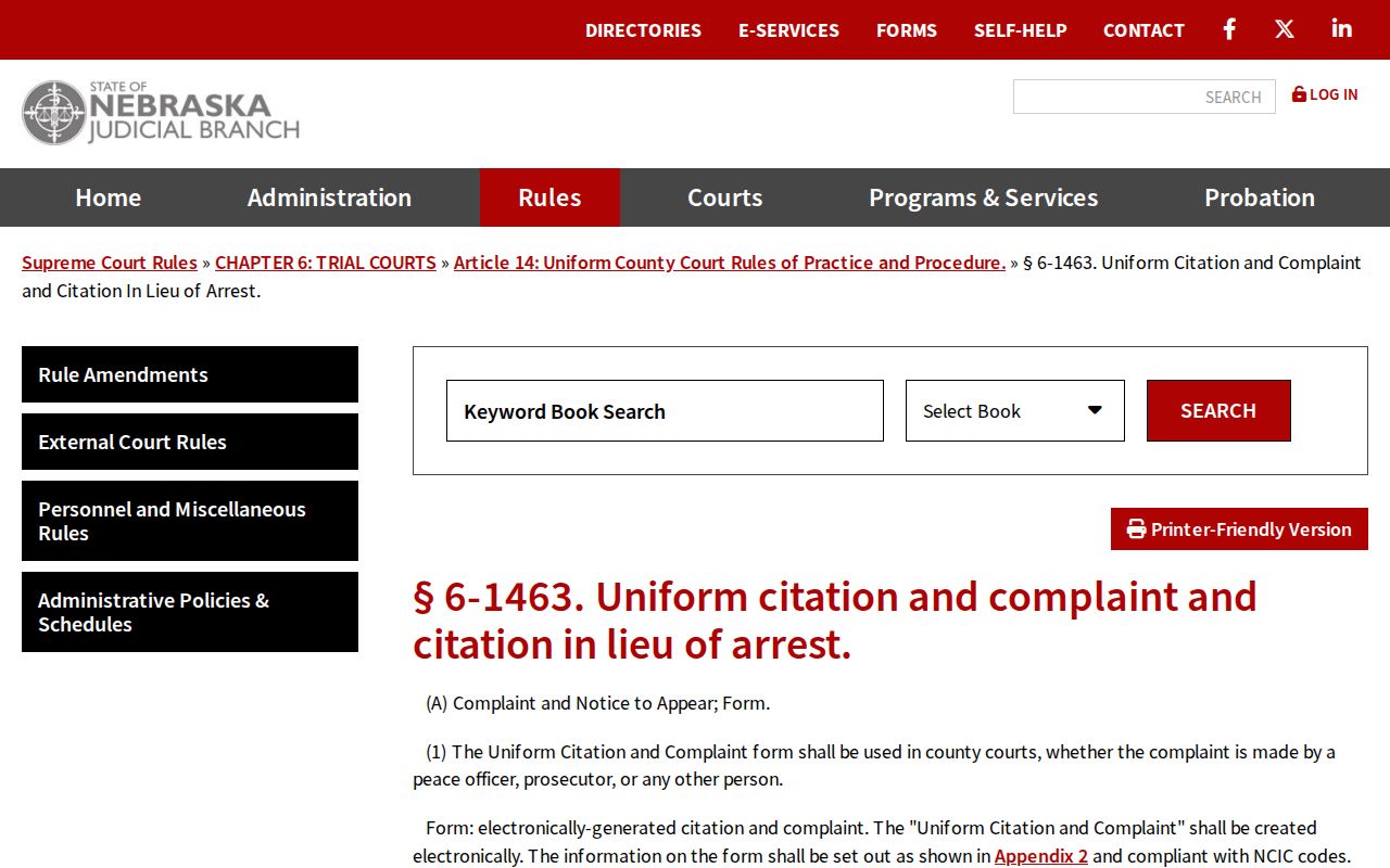 Thomas County bench warrants uniform citation source