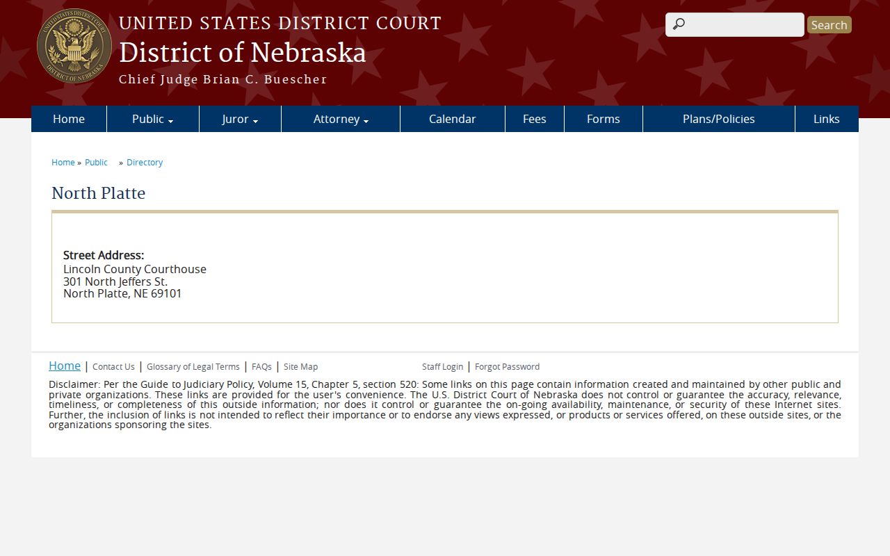 Thomas County most wanted federal boundary source